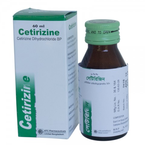Cetirizine Syrup (Cetirizine Dihydrochloride)