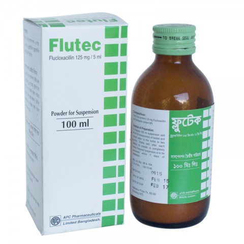 Flutec Powder for oral Susp. (Flucloxacillin Sodium BP)