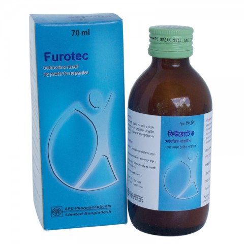 Furotec Powder for oral Susp. (Cefuroxime Axetil USP)