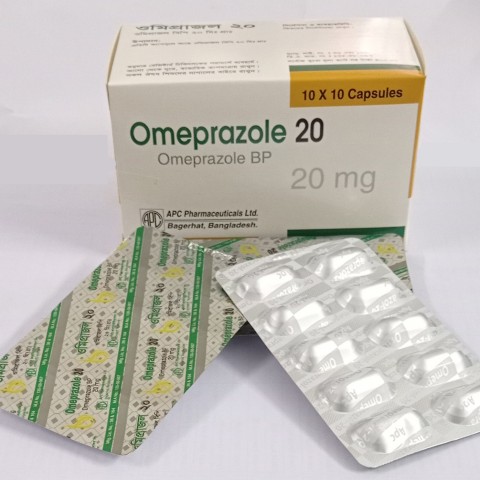 Omeprazole-20 mg Capsule (Omeprazole BP)