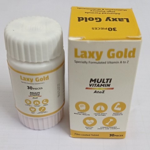 Laxy Gold-30 Tablet (Multivitamin & Multiminerals)