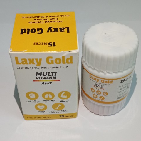 Laxy Gold-15 Tablet (Multivitamin & Multiminerals)