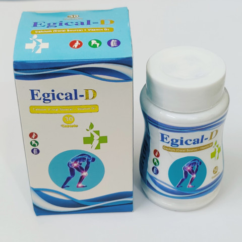 Egical-D Tablet (Calcium -Corol Source + Vitamin-D3)